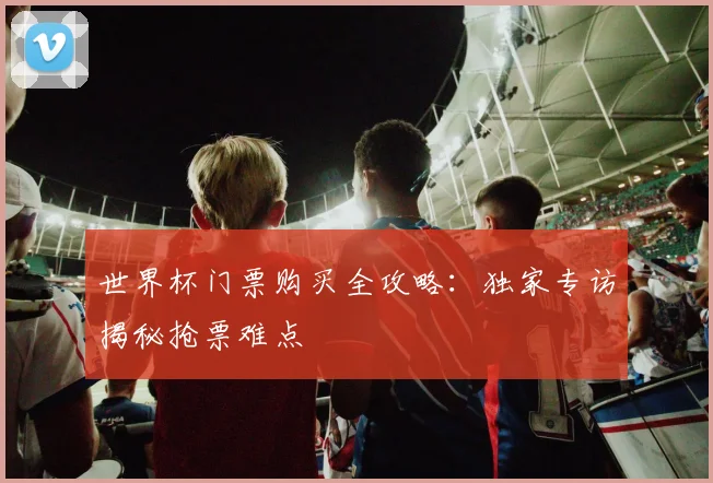 世界杯门票购买全攻略：独家专访揭秘抢票难点
